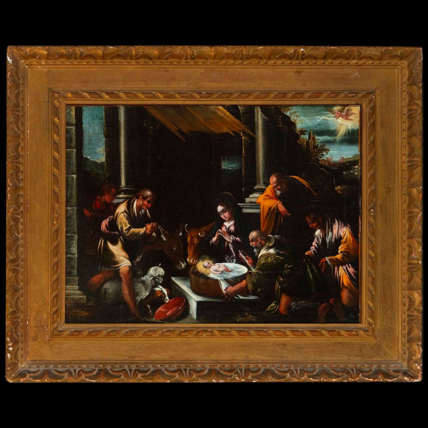 Taller Veneciano de Jacopo da Ponte Bassano (h. 1515 - 13 de febrero de 1592), escuela italiana de finales del siglo XVI - principios siglo XVII.