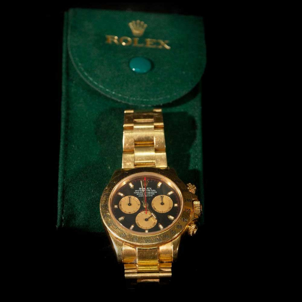 Espectacular Rolex Daytona en Oro Amarillo de 18K Modelo 116528 