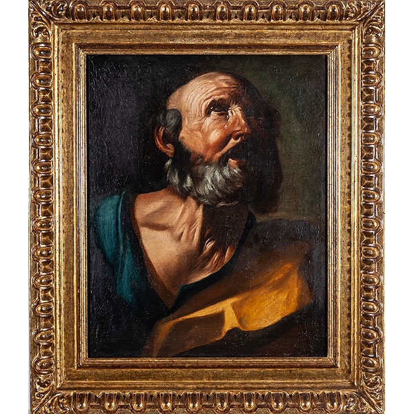 Escuela italiana S.XVII L&aacute;grimas de San Pedro