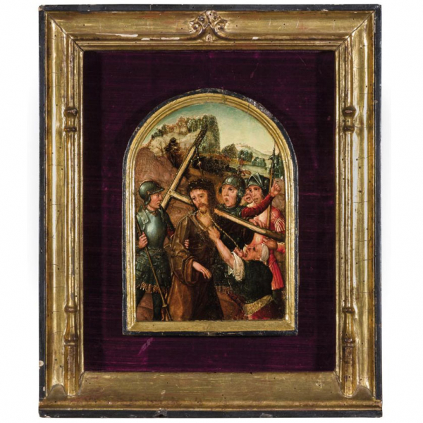 HERMANOS OSONA (XV - XVI) "Martirio de Cristo". 