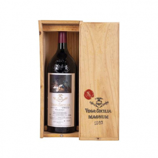 Botella de Vega Sicilia Único 1962. Magnum.   Vega Sicilia, Ribera del Duero.