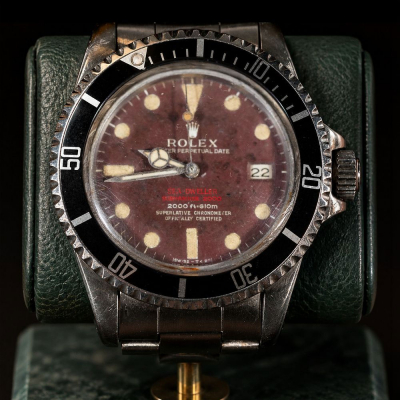 Excepcional Rolex Sea Dweller en acero del a&ntilde;o 1972.