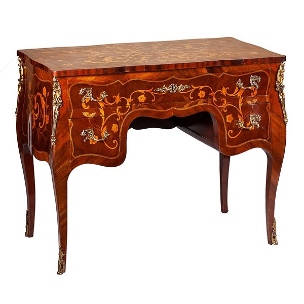 Tocador marquetería estilo Luis XV, Herraiz