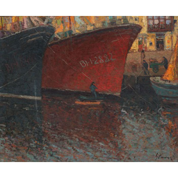 CARMELO GARCÍA BARRENA  (Bilbao 1926 - 2000) "Lekeitio "