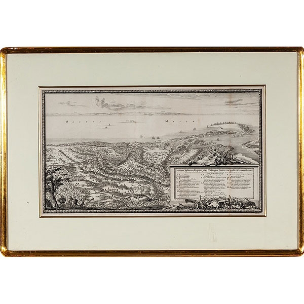 Charles-Nicolas Cochin (Paris, 1715 - 1790) y Gabriel Pérelle (Vernon, 1604 - Paris, 1677) "Escenas militares"