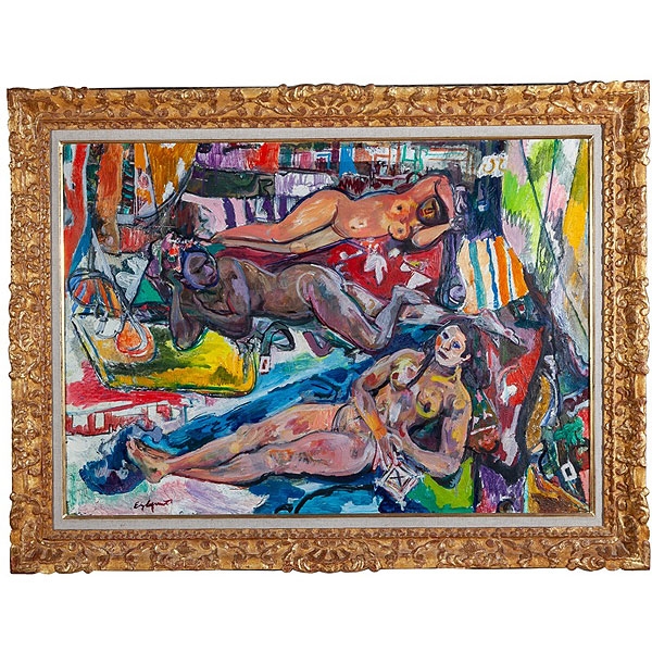 Edy Legrand (Burdeos, 1892 - Bonnieux, 1970) "Odaliscas"