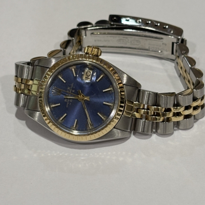 Reloj Rolex Oyster perpetual date en acero y oro amarillo de 18kt.
