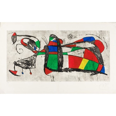 Joan Miró. Tres Joan (1978)
