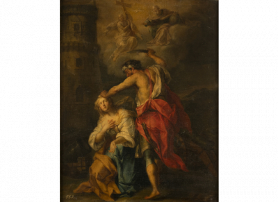 SEBASTIANO CONCA (Gaeta, 1680 - N&aacute;poles, 1764) Martirio de Santa B&aacute;rbara