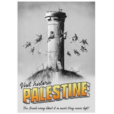 “VISIT HISTORIC PALESTINE”- Banksy – Impresión Digital de Alta Calidad