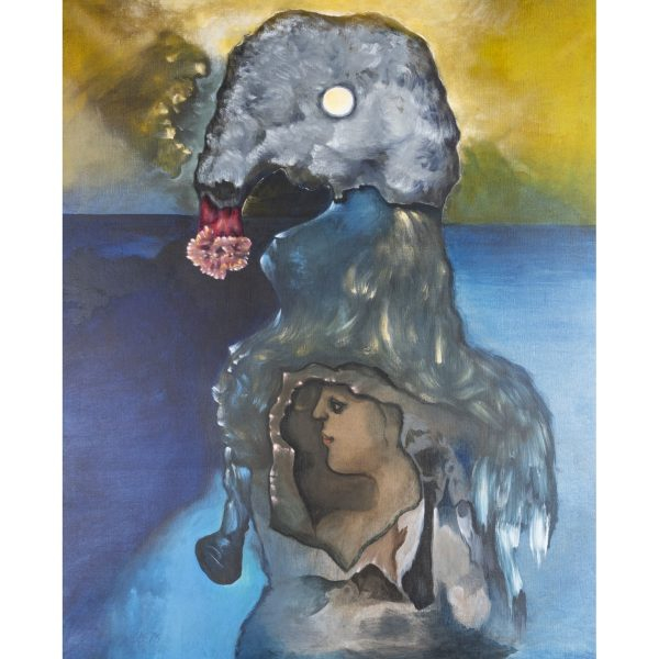 Modest Cuixart (Barcelona, 1925-Palamós, Girona, 2007)  Flor d’aigua.  Óleo sobre tela. Firmado. 