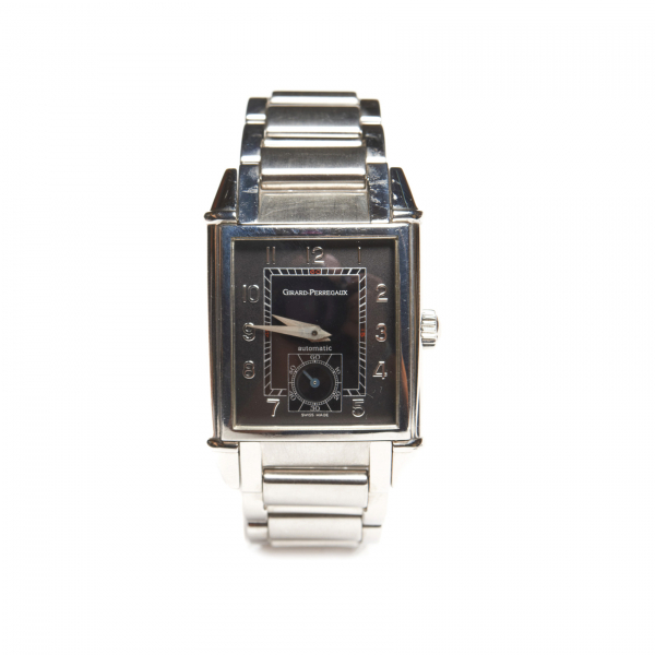 GERARD PERREGAUX: Reloj modelo &laquo;Vintage&raquo;de pulsera unisex. En acero 