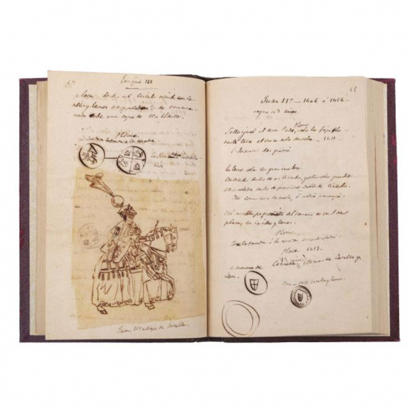 Tomás Muñoz Rivas. &quot;DESCRIPCIÓN DE LOS SELLOS DE LOS REYES DE LEÓN, CASTILLA, ARAGÓN Y NAVARRA Y D ELOS PAPAS. Preceden las Cronologías. Año 1863&quot;.