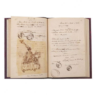 Tomás Muñoz Rivas. &quot;DESCRIPCIÓN DE LOS SELLOS DE LOS REYES DE LEÓN, CASTILLA, ARAGÓN Y NAVARRA Y D ELOS PAPAS. Preceden las Cronologías. Año 1863&quot;.