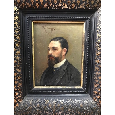 M.Vico, escuela valenciana S.XIX "Caballero"