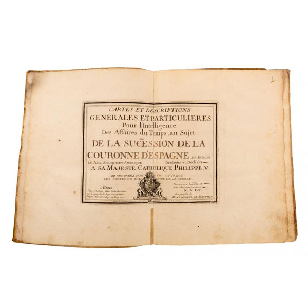 Nicolas de Fer. Cartes et descriptions generales