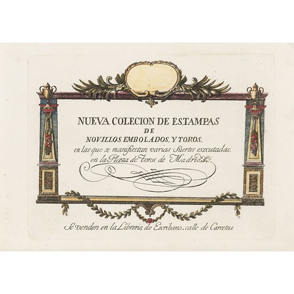 Nueva colecion de estampas de novillos