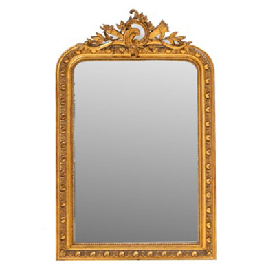 Espejo Estilo Luis XVI. &Eacute;poca Napole&oacute;n III. Francia.