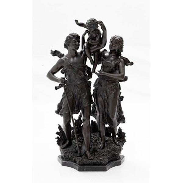 ERNEST RANCOULET  (Francia 1870 - 1915) "La felicidad"