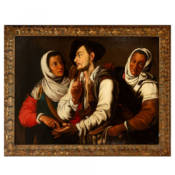 Antonio Puga (Ourense, 1602 - Madrid, 1648) - Buenaventura.  