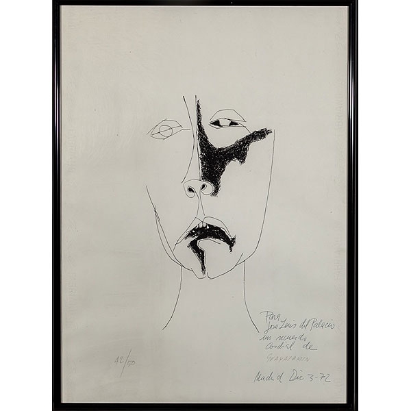 Oswaldo Guayasamín (Ecuador 1919 - 1999) "Rostro"