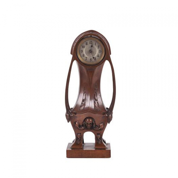 Reloj de sobremesa Jugendstil c. 1890.