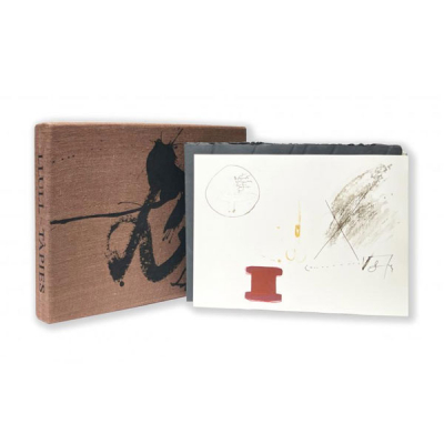 Antoni Tàpies  (1923 - 2012).  &quot;Llull - Tàpies (1985)&quot;. Libro