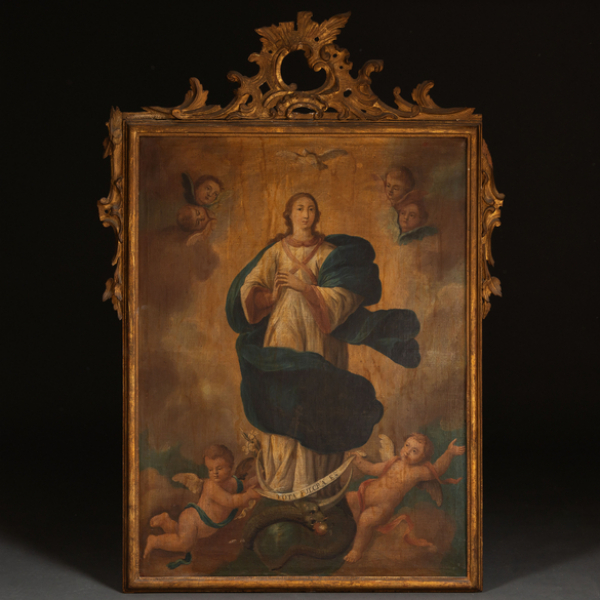 "Inmaculada Concepción" Escuela Española, Siglo XVIII