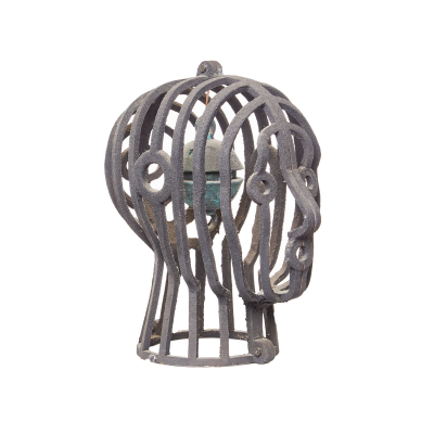 Marcel Camps (Barcelona, 1973) Cap II. Escultura en hierro y cobre.