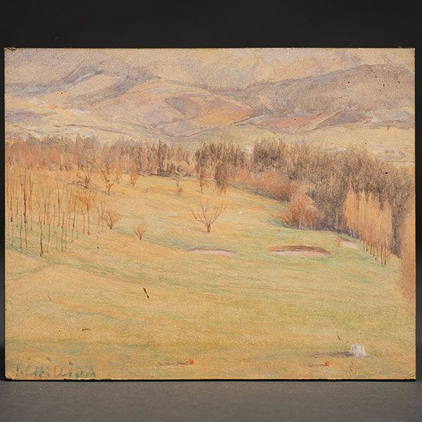 "Golf de Lasarte"  GONZALO CHILLIDA (San Sebastián, 1926-2008) 