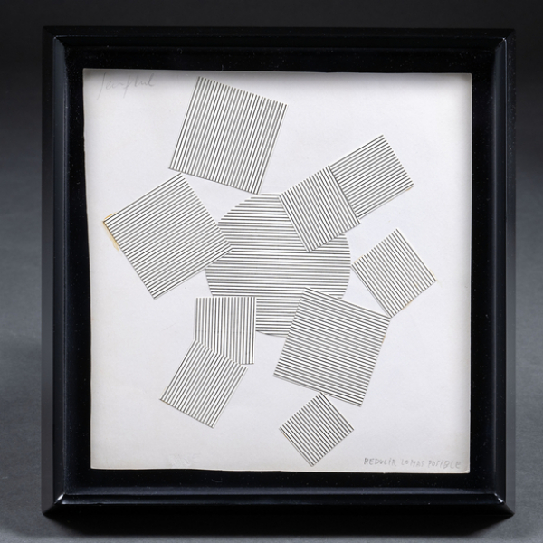 "Composici&oacute;n"  EUSEBIO SEMPERE (Alicante, 1923-1985)