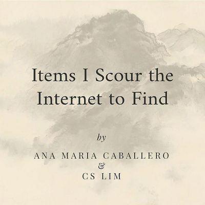 Ana Caballero &amp; CS Lim.  &quot;Items I Scour the Internet to Find&quot;. Video FHD - NFT