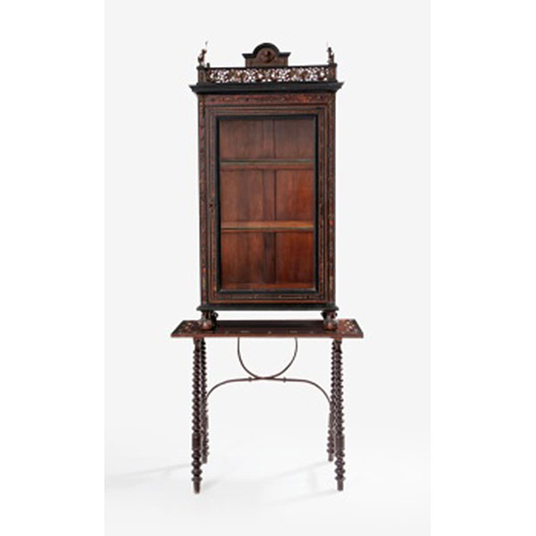 Entredós en madera de caoba Estilo Luis XVI 