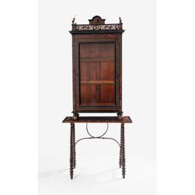 Entredós en madera de caoba Estilo Luis XVI 