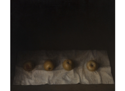 CRISTÓBAL TORAL (Torre Alháquime, Cádiz, 1940) Manzanas sobre un mantel, 1976