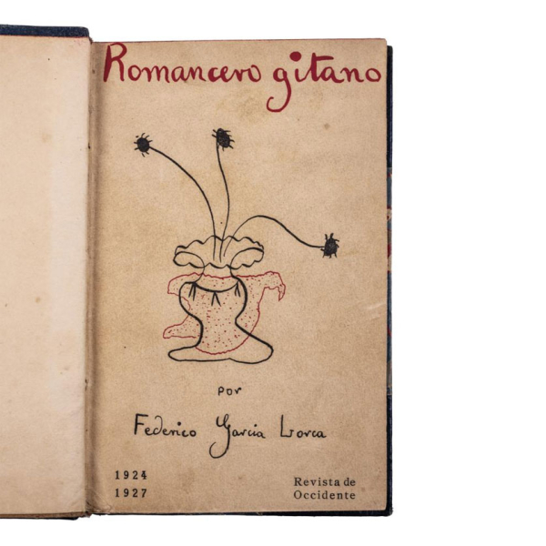 Federico García Lorca. "PRIMER ROMANCERO GITANO (1924-1927)" M.: Revista de Occidente, 1928.