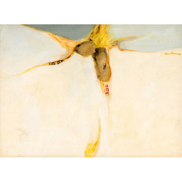 URRUTIA   (S. XX)  "Sin título"  Firmado: Urrutia  Acrílico / Mixta 