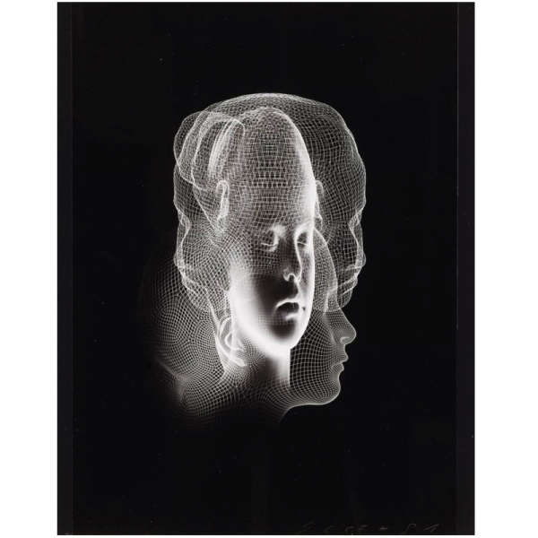 Jaume Plensa. "Carolina (2021)". Estampa digital Giclée a nueve tintas pigmentadas Ultachrome sobre papel Hahnemühle. Firmada