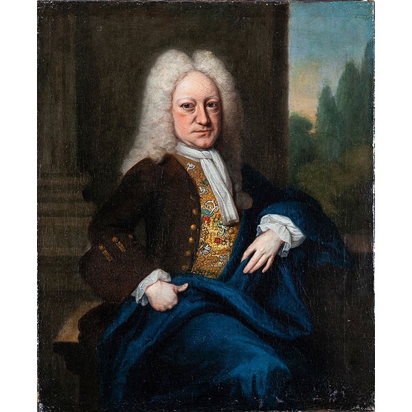 Escuela francesa S.XVIII "Retrato de caballero"