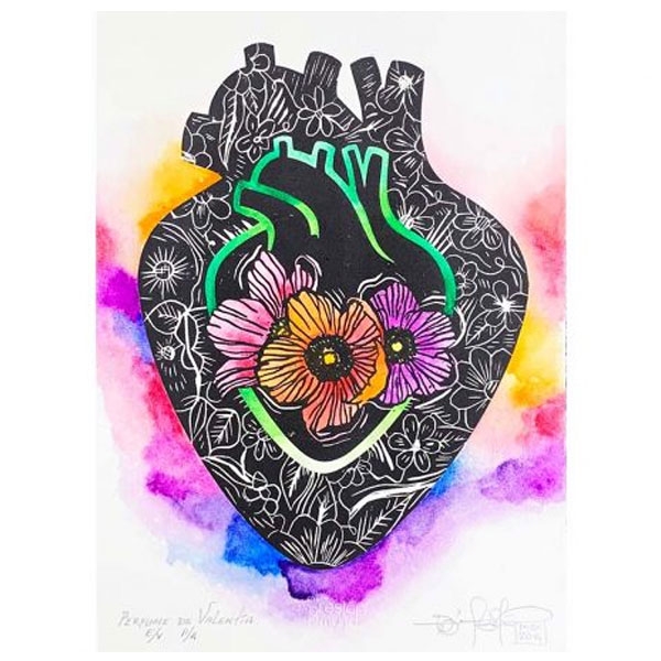 Eduardo Sanchez / Daniela, Niña CRIT – Perfume de Valentía – Grabado