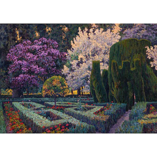 MANUEL DE GRACIA   (Mora de Toledo, Toledo 1937 - 1985)  "Jardines de Aranjuez" 