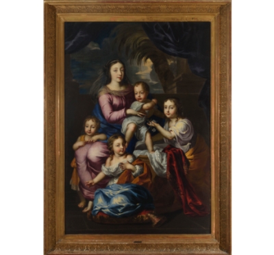 CIRCULO DE PIERRE MIGNARD Retrato de familia