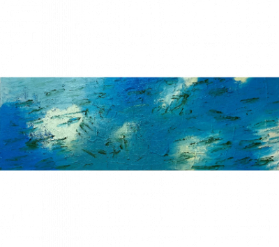 HUGO FONTELA (Grado, 1986)  Paradise, 2024   &Oacute;leo sobre lienzo. 