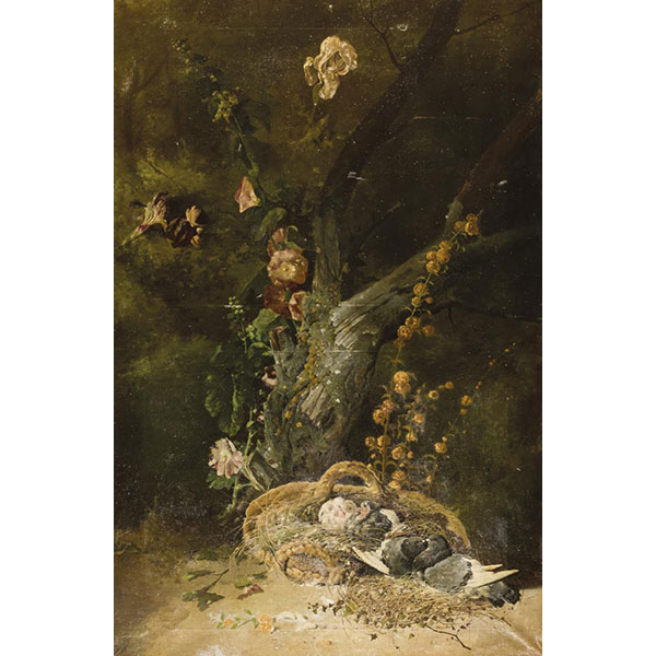 Horacio Lengo. Bodegón de aves