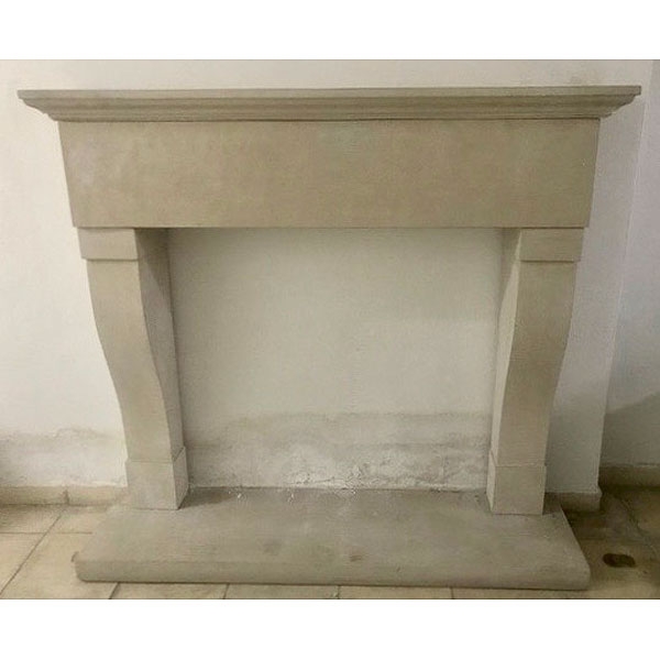 Chimenea francesa de piedra