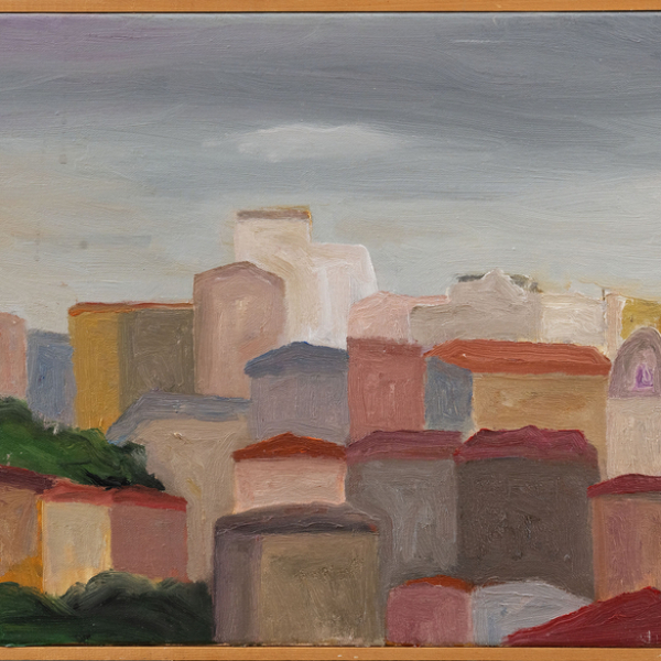 "Tejados"  CARLOS BIZCARRONDO (Madrid, 1935)