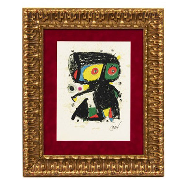 JOAN MIRÓ  (Barcelona 1893 - Palma de Mallorca 1983) "Sin título"