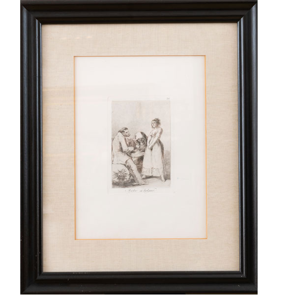 "Mejor es holgar" nº 73  Autoría: FRANCISCO DE GOYA(Fuendetodos,1746-Burdeos, 1828) 