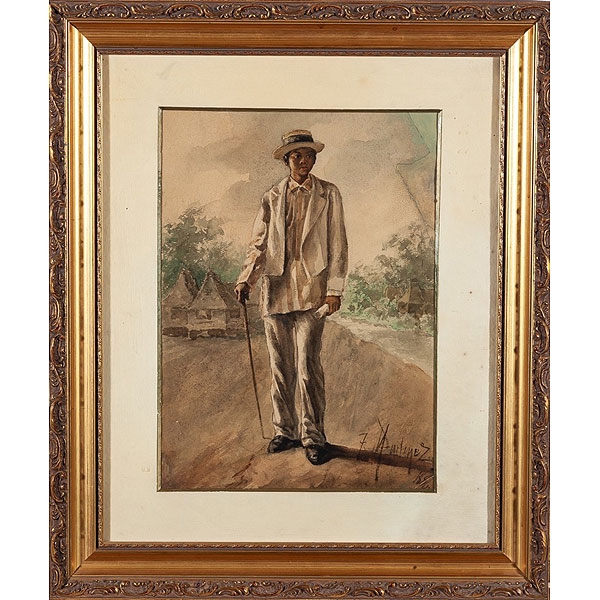 Felix Martinez Lorenzo Acuarela