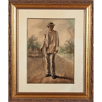 Felix Martinez Lorenzo Acuarela